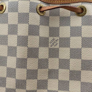 Secondhand Louis Vuitton Noe AZUR Damier Canvas N42222 shoulderbag | stylenewstar