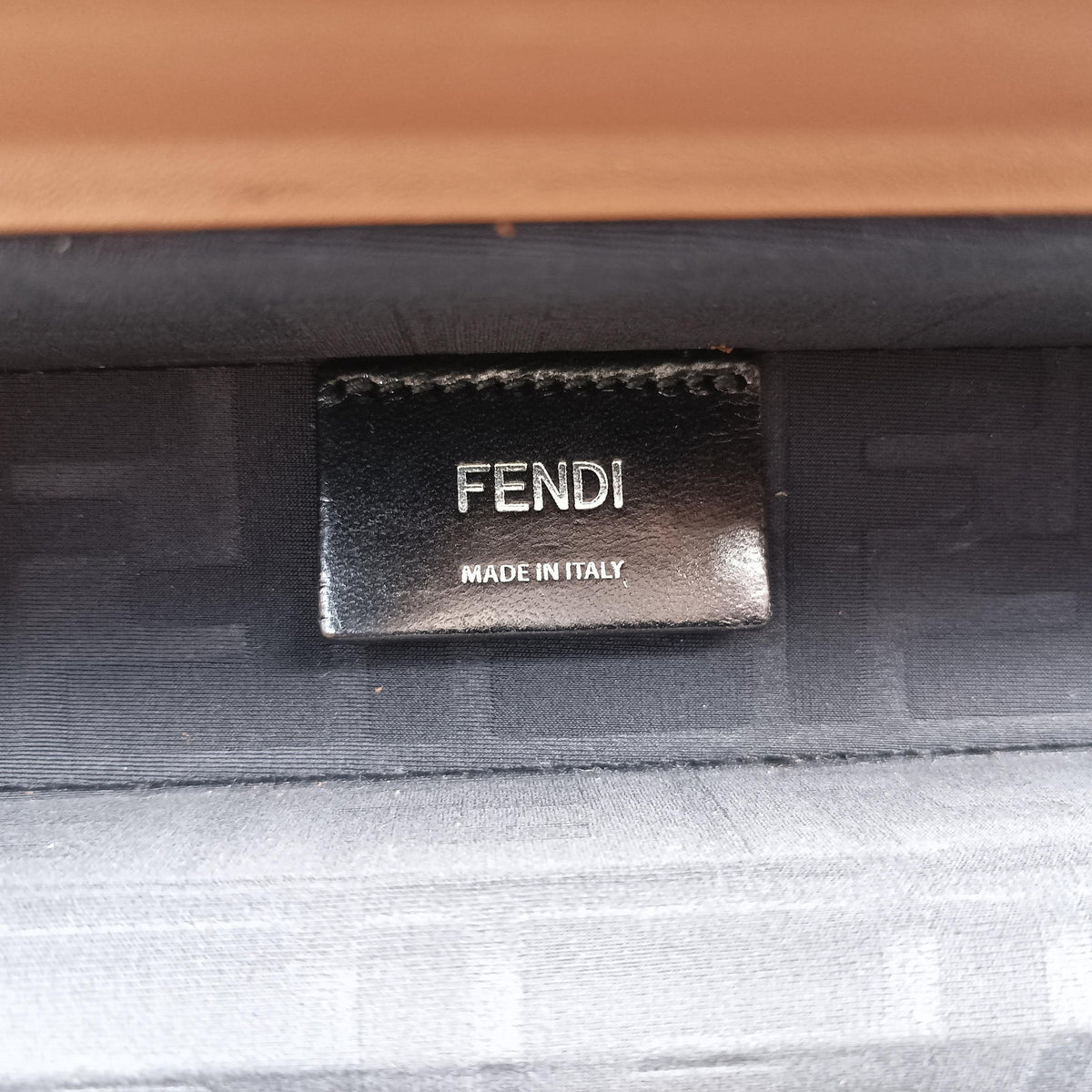 Pre-owned Fendi Zucca Trunk Brown PVC Coated Canvas × Leather 7VA498 shoulderbag | stylenewstar