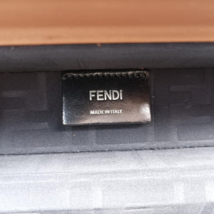 Pre-owned Fendi Zucca Trunk Brown PVC Coated Canvas × Leather 7VA498 shoulderbag | stylenewstar