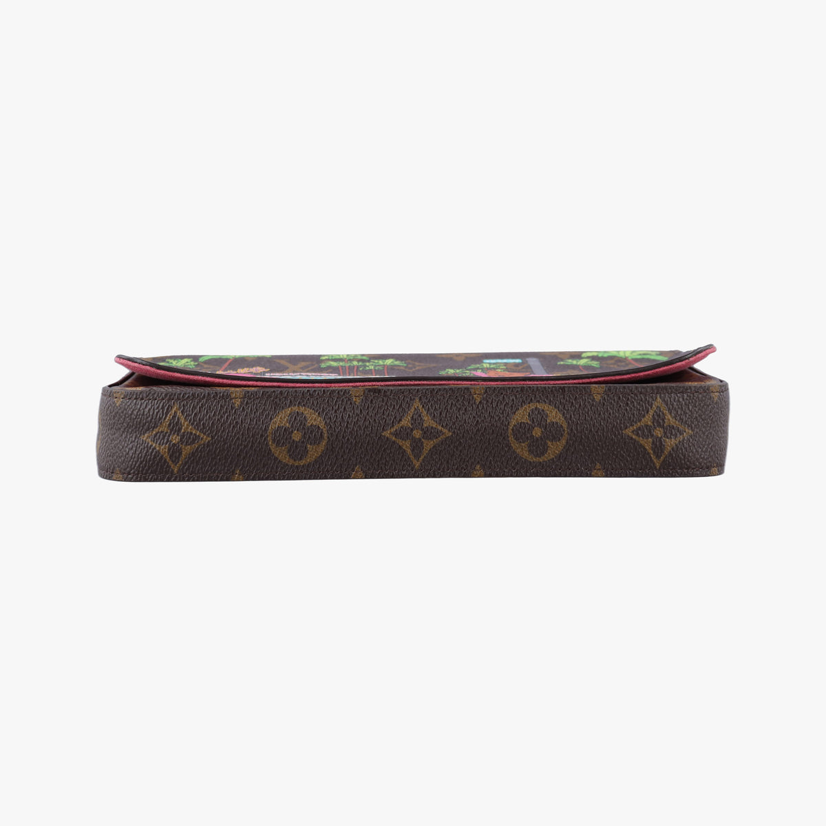 Pre-owned Louis Vuitton Pochette Felicie Vivienne Brown×multi Monogram canvas M80859 shoulderbag | stylenewstar