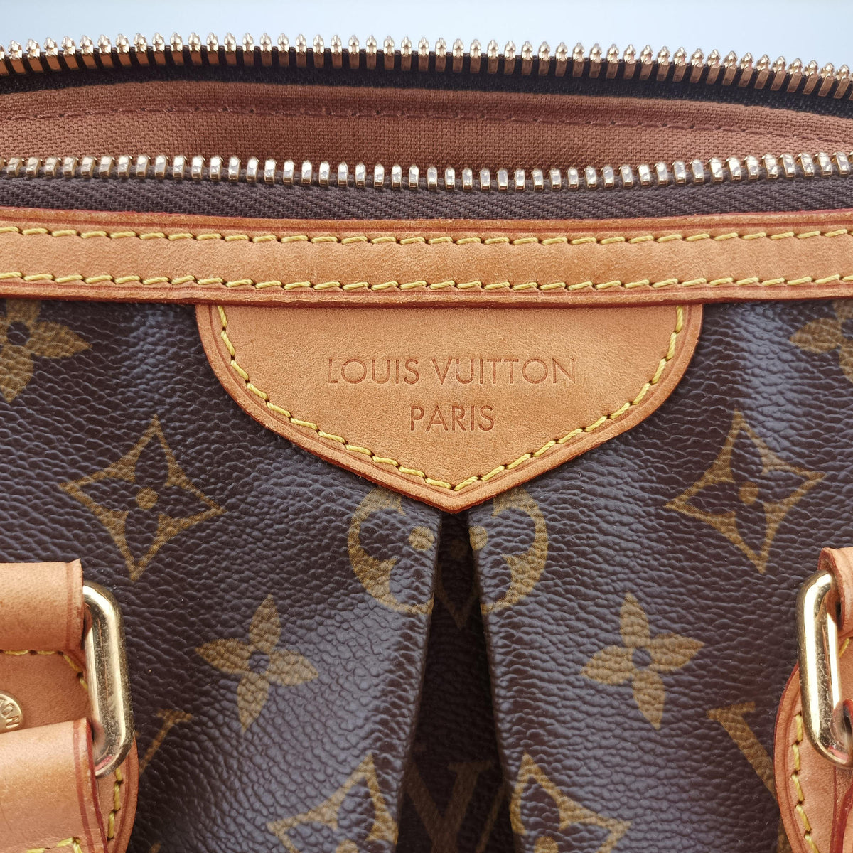Pre-owned Louis Vuitton PALERMO PM brown Monogram Canvas M40145 shoulderbag | stylenewstar