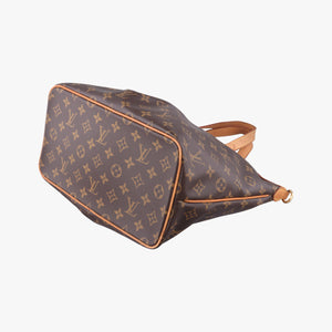 Pre-owned Louis Vuitton PALERMO PM brown Monogram Canvas M40145 shoulderbag | stylenewstar