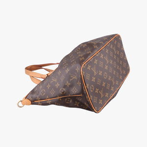 Pre-owned Louis Vuitton PALERMO PM brown Monogram Canvas M40145 shoulderbag | stylenewstar