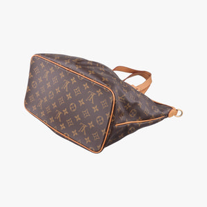 Pre-owned Louis Vuitton PALERMO PM brown Monogram Canvas M40145 shoulderbag | stylenewstar
