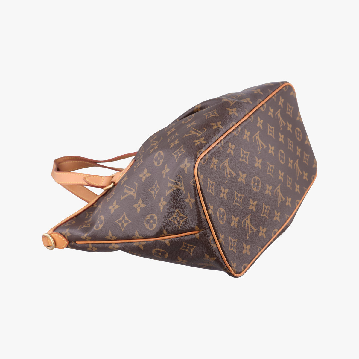 Pre-owned Louis Vuitton PALERMO PM brown Monogram Canvas M40145 shoulderbag | stylenewstar