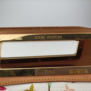 Pre-owned Louis Vuitton JUDY MM white Monogram Multicolor M40255 shoulderbag | stylenewstar