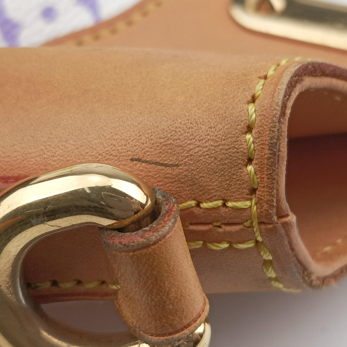 Pre-owned Louis Vuitton JUDY MM white Monogram Multicolor M40255 shoulderbag | stylenewstar