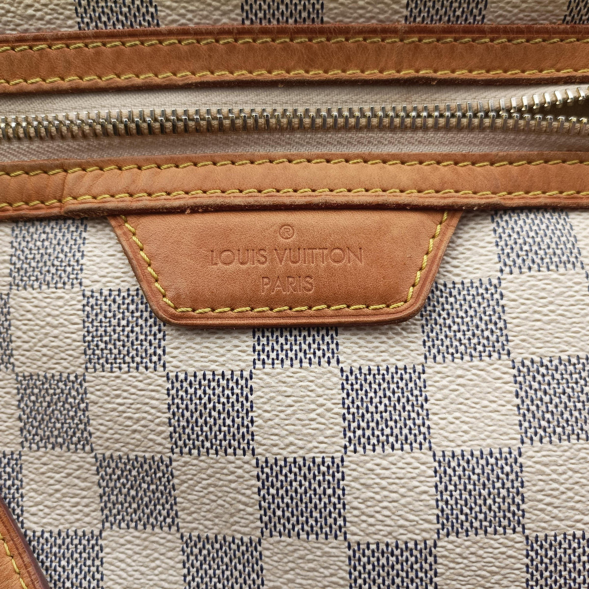 Secondhand Louis Vuitton EVORA MM AZUR Damier Canvas N41133 shoulderbag | stylenewstar