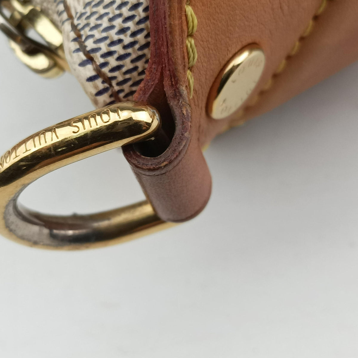 Secondhand Louis Vuitton EVORA MM AZUR Damier Canvas N41133 shoulderbag | stylenewstar