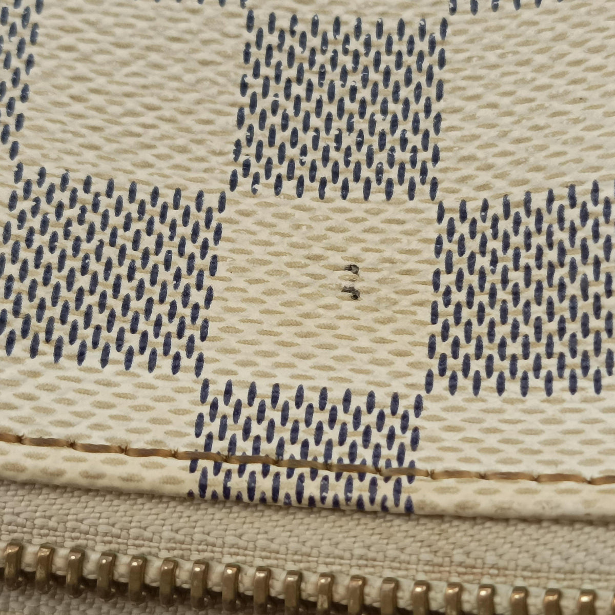 Secondhand Louis Vuitton EVORA MM AZUR Damier Canvas N41133 shoulderbag | stylenewstar