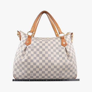 Secondhand Louis Vuitton EVORA MM AZUR Damier Canvas N41133 shoulderbag | stylenewstar