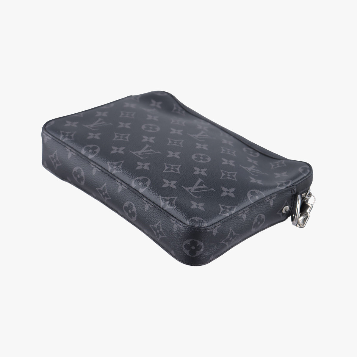Secondhand Louis Vuitton Trio Messenger Gris Monogram Shadow M46603 shoulderbag | stylenewstar