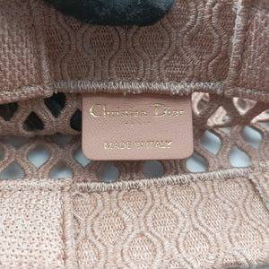 Pre-owned Christian Dior Book Tote Pink Canvas  handbag | stylenewstar
