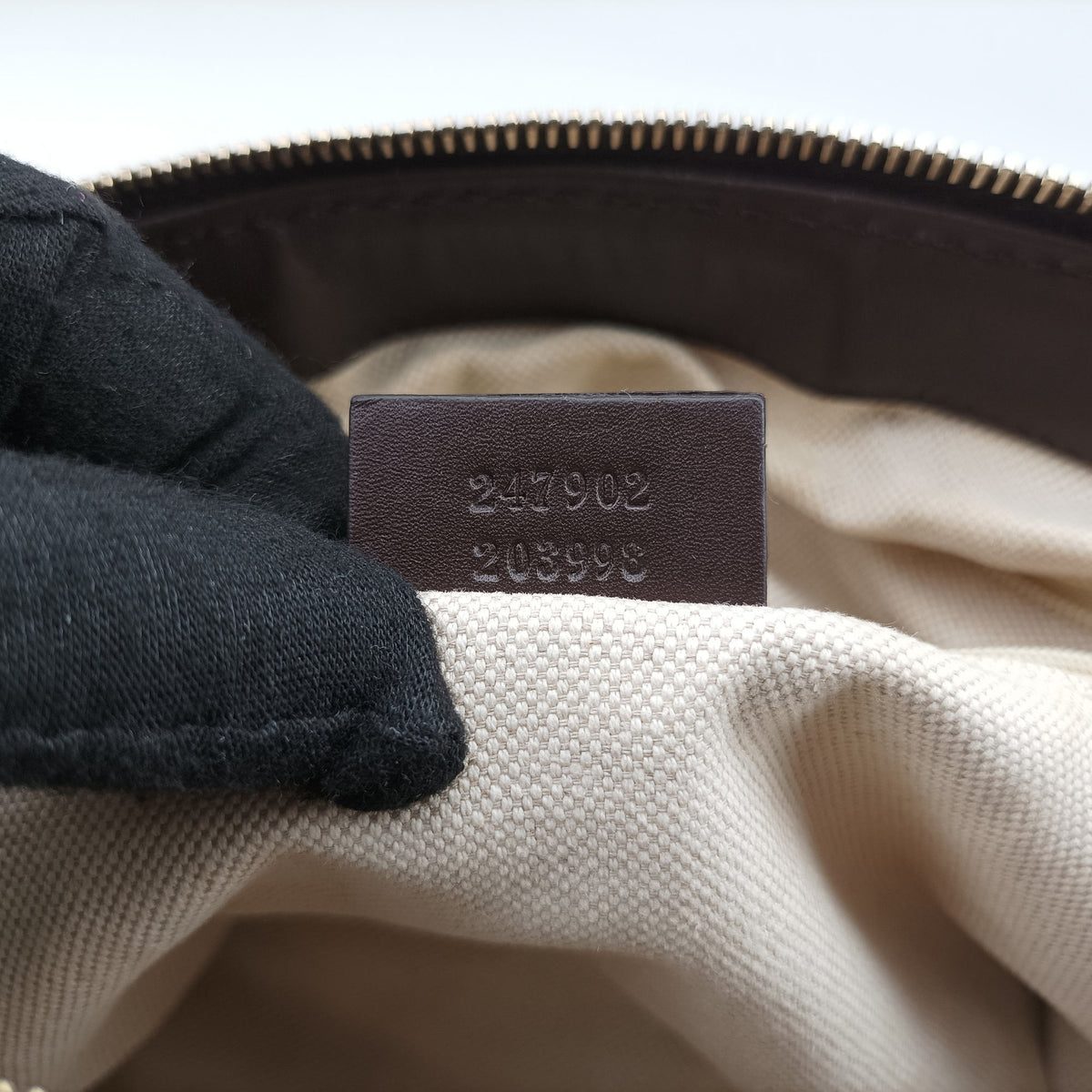 Vintage Gucci Sukey Beige×Brown canvas×leather 247902 handbag | stylenewstar