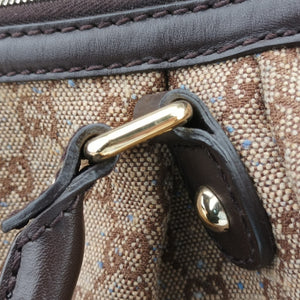 Vintage Gucci Sukey Beige×Brown canvas×leather 247902 handbag | stylenewstar