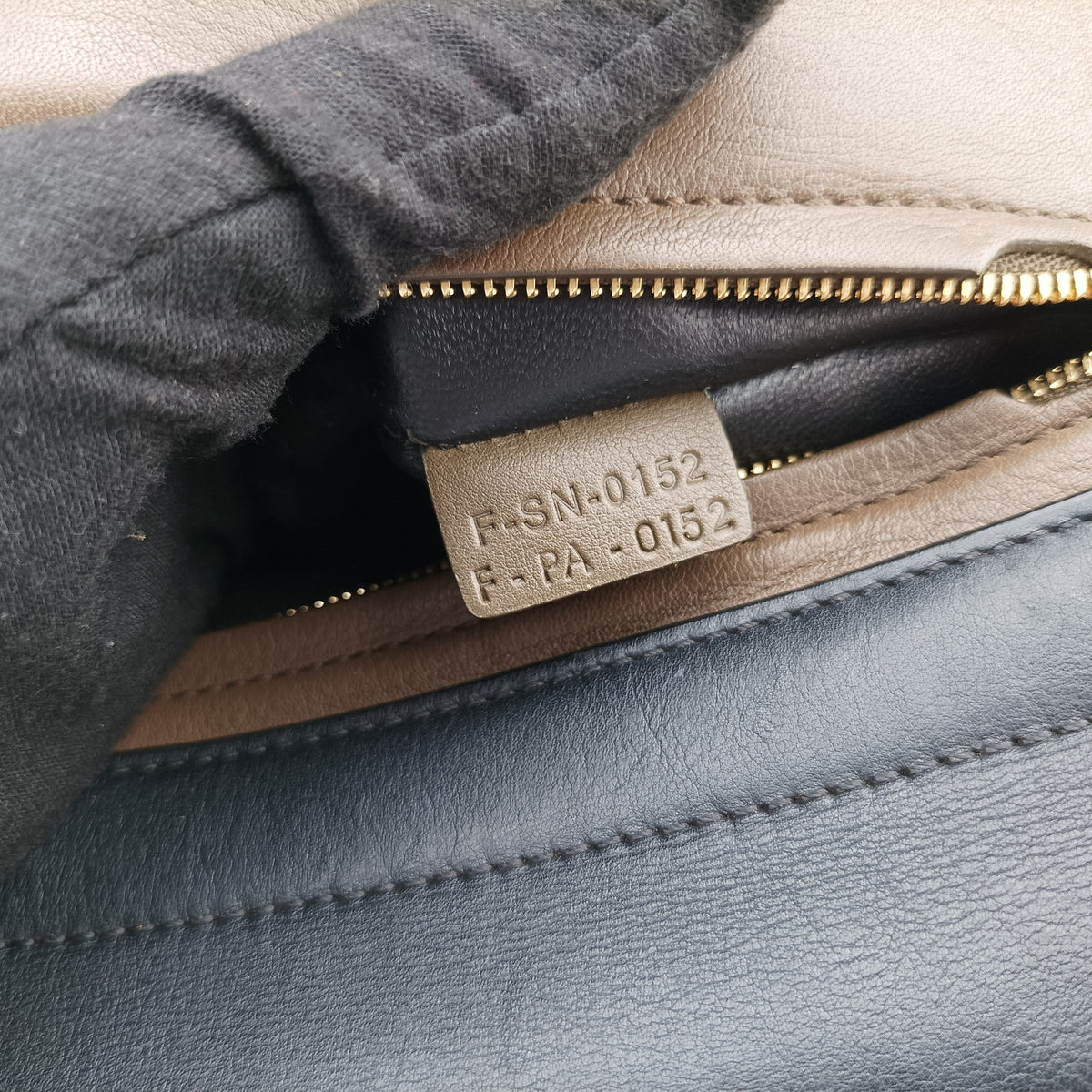 Vintage Celine Trapeze Beige × Black × Brown Suede × leather  handbag | stylenewstar