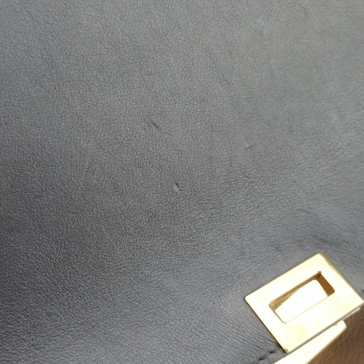 Vintage Celine Trapeze Beige × Black × Brown Suede × leather  handbag | stylenewstar