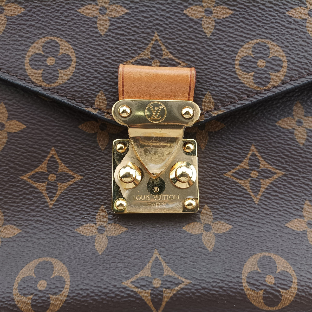 Pre-owned Louis Vuitton Pochette Metis MM Brown Monogram canvas M44875 shoulderbag | stylenewstar