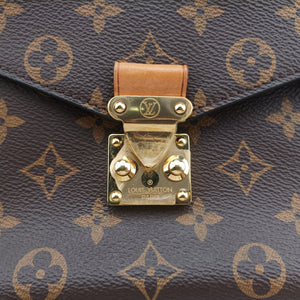 Pre-owned Louis Vuitton Pochette Metis MM Brown Monogram canvas M44875 shoulderbag | stylenewstar