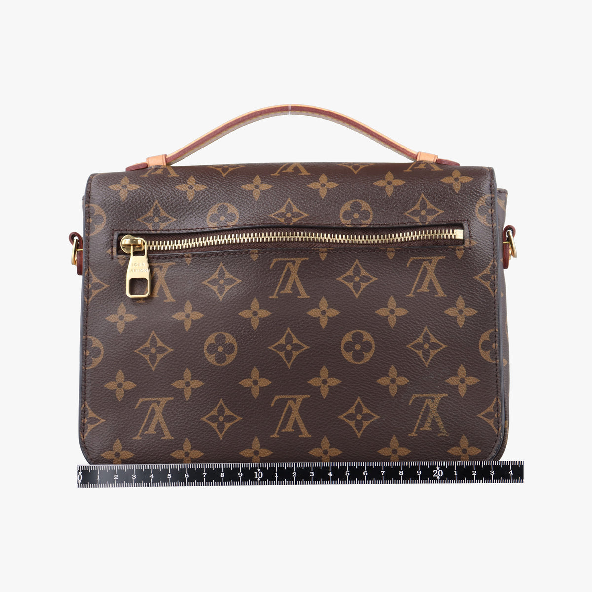 Pre-owned Louis Vuitton Pochette Metis MM Brown Monogram canvas M44875 shoulderbag | stylenewstar
