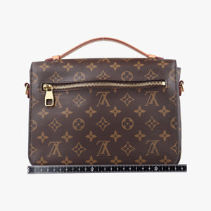 Pre-owned Louis Vuitton Pochette Metis MM Brown Monogram canvas M44875 shoulderbag | stylenewstar