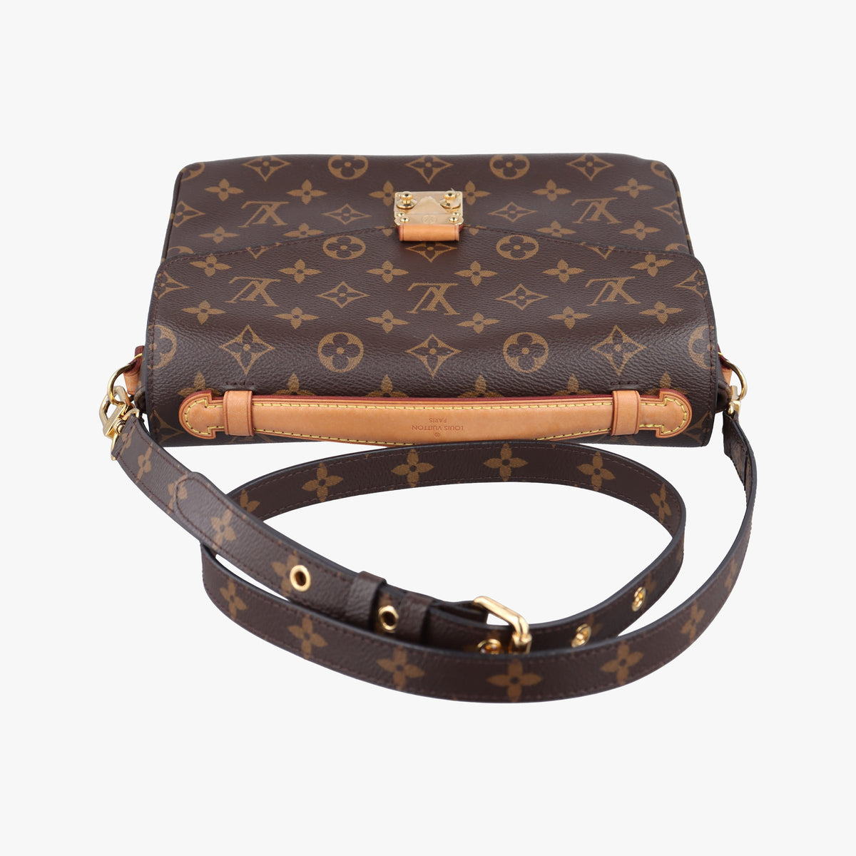 Pre-owned Louis Vuitton Pochette Metis MM Brown Monogram canvas M44875 shoulderbag | stylenewstar