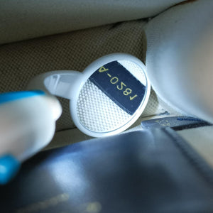 Pre-owned Christian Dior Saddle Phone holder Navy jacquard×Leather  shoulderbag | stylenewstar