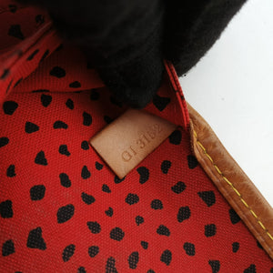 Vintage Louis Vuitton NEVERFULL MM Brown×Rouge Monogram Wave Dot M40686 shoulderbag | stylenewstar