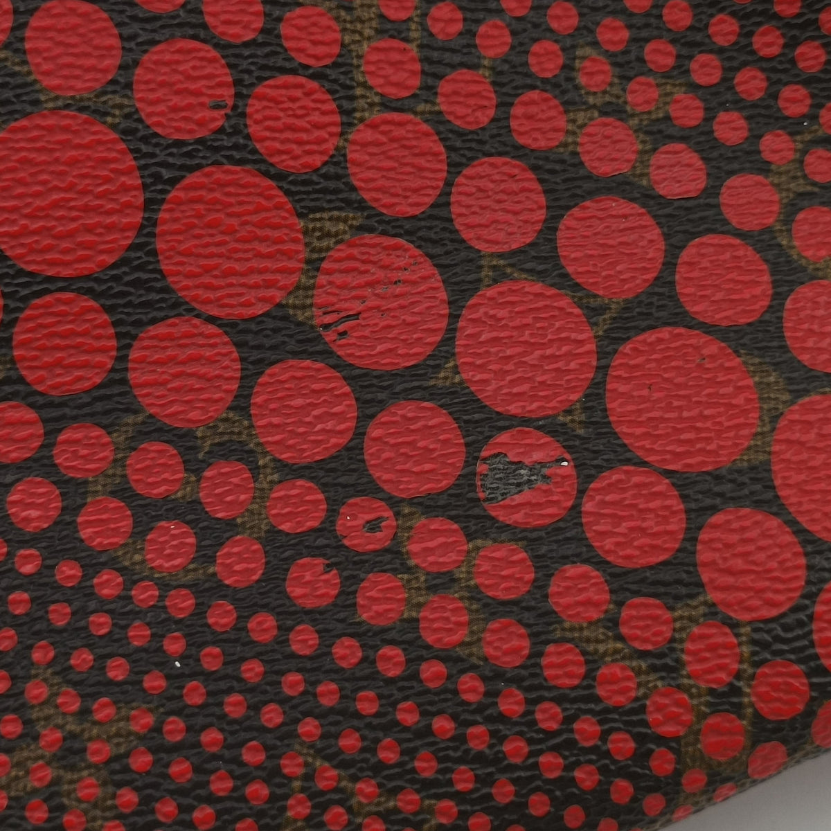 Vintage Louis Vuitton NEVERFULL MM Brown×Rouge Monogram Wave Dot M40686 shoulderbag | stylenewstar