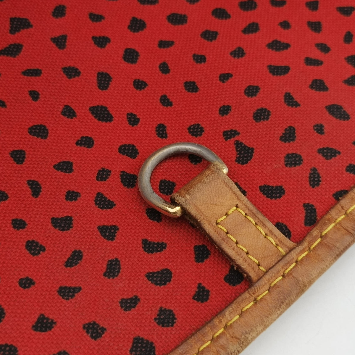 Vintage Louis Vuitton NEVERFULL MM Brown×Rouge Monogram Wave Dot M40686 shoulderbag | stylenewstar