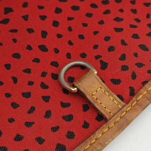 Vintage Louis Vuitton NEVERFULL MM Brown×Rouge Monogram Wave Dot M40686 shoulderbag | stylenewstar