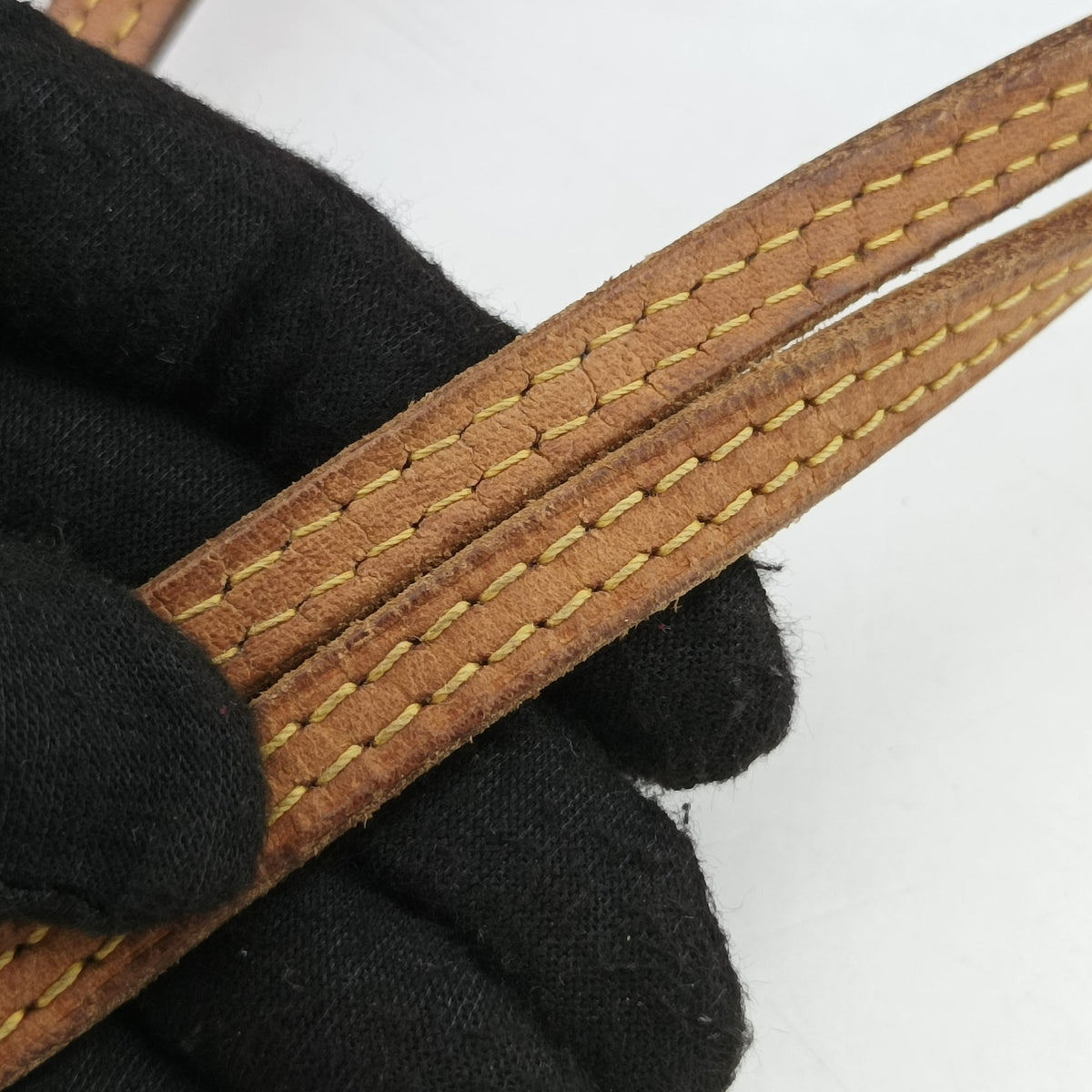 Vintage Louis Vuitton NEVERFULL MM Brown×Rouge Monogram Wave Dot M40686 shoulderbag | stylenewstar