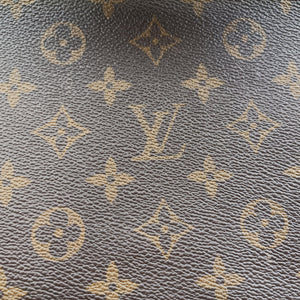 Pre-owned Louis Vuitton KITAN Brown×black Monogram Macassar M40388 shoulderbag | stylenewstar