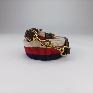 Pre-owned Gucci GG Supreme Bosco PATCHED beige×Multicolour PVC coated canvas×Leather 473887 shoulderbag | stylenewstar