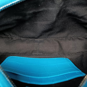 Pre-owned Balenciaga Le Cagole Mini Blue Leather 695814 shoulderbag | stylenewstar