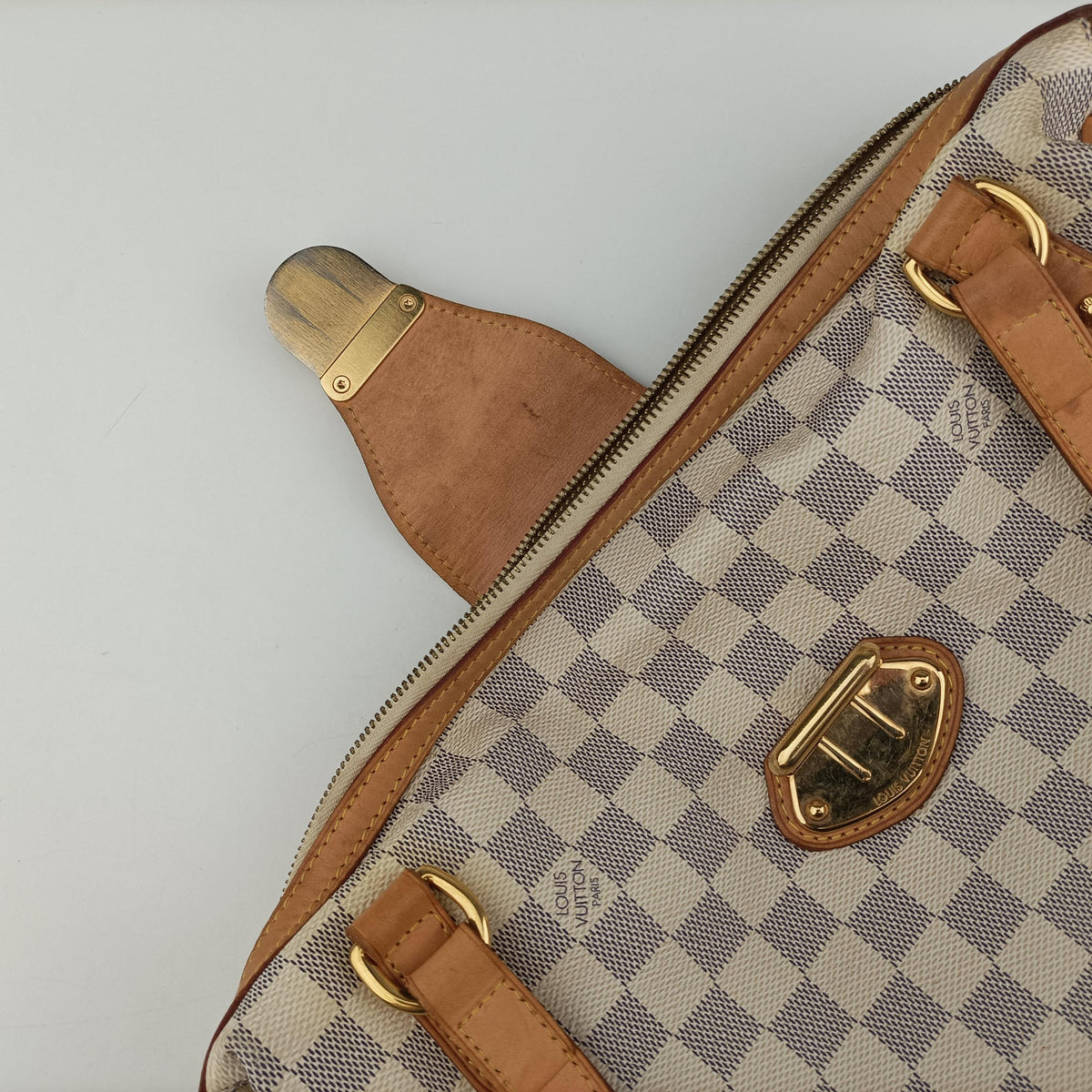 Secondhand Louis Vuitton STRESA PM Azur Damier Canvas N42220 shoulderbag | stylenewstar