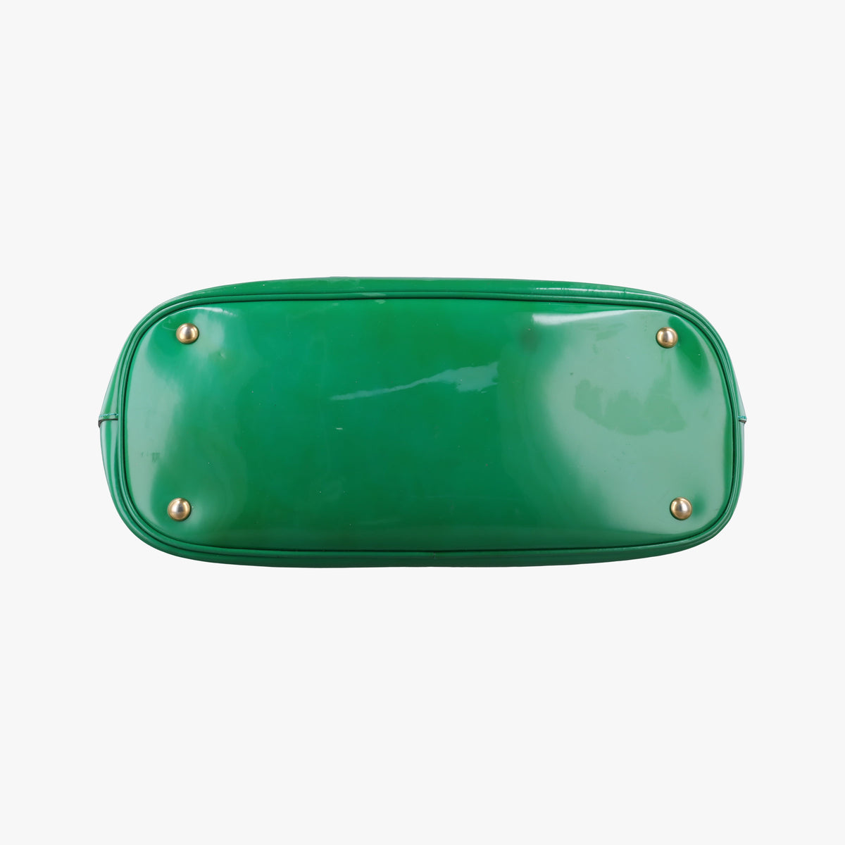 Pre-owned Gucci Bright Bit Green Patent Leather 319795 shoulderbag | stylenewstar
