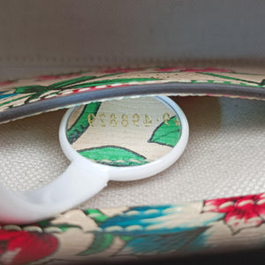Vintage Gucci Diana Flower Pink x Multicolour Leather 707449 shoulderbag | stylenewstar