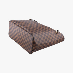 Pre-owned Louis Vuitton NEVERFULL MM EBENE Damier Canvas N51105 shoulderbag | stylenewstar