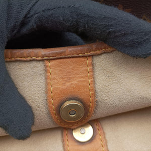 Pre-owned Louis Vuitton GALLIERA PM Brown Monogram Canvas M56382 shoulderbag | stylenewstar