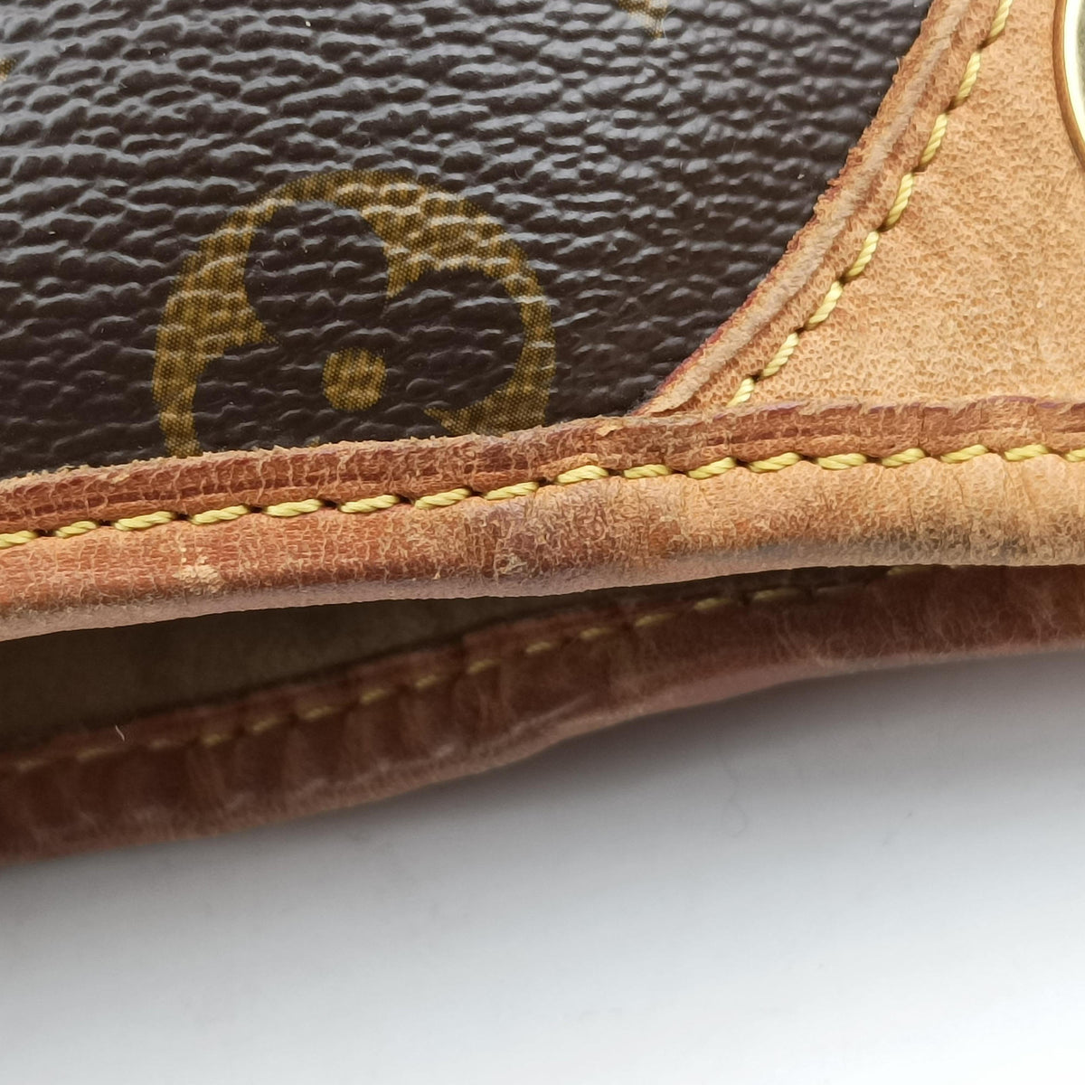 Pre-owned Louis Vuitton GALLIERA PM Brown Monogram Canvas M56382 shoulderbag | stylenewstar