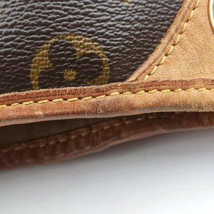Pre-owned Louis Vuitton GALLIERA PM Brown Monogram Canvas M56382 shoulderbag | stylenewstar