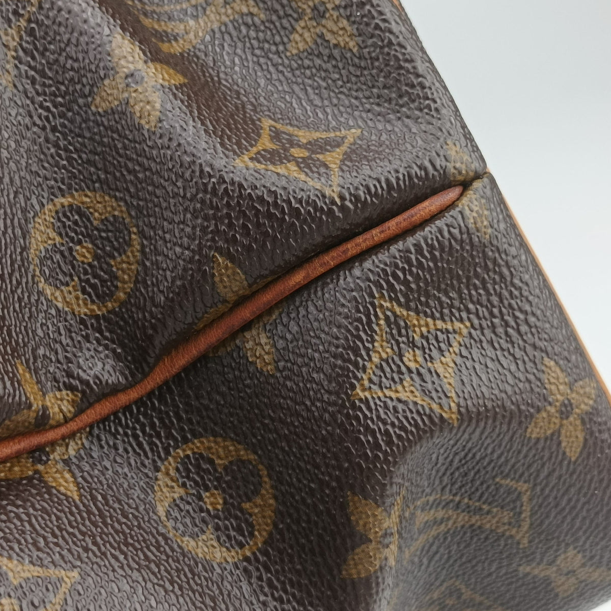 Pre-owned Louis Vuitton PALERMO PM brown Monogram Canvas M40145 shoulderbag | stylenewstar