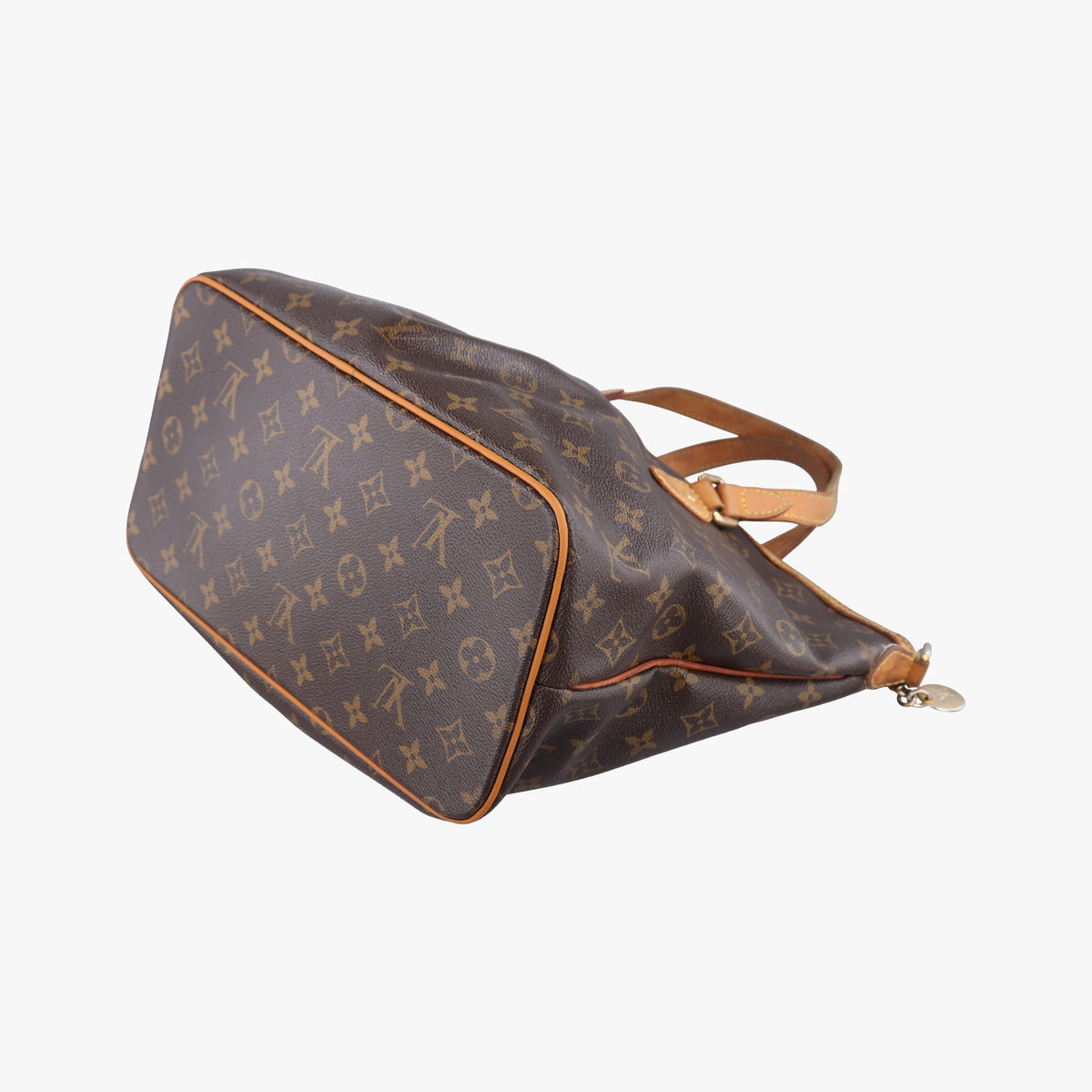 Pre-owned Louis Vuitton PALERMO PM brown Monogram Canvas M40145 shoulderbag | stylenewstar