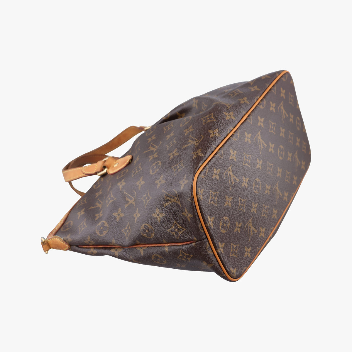 Pre-owned Louis Vuitton PALERMO PM brown Monogram Canvas M40145 shoulderbag | stylenewstar