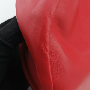 Pre-owned Bottega Veneta The　Chain Pouch Red lambskin  shoulderbag | stylenewstar