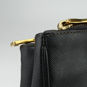 Secondhand Prada Galleria Black SAFFIANO Leather BN2274 shoulderbag | stylenewstar
