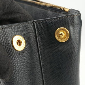 Secondhand Prada Galleria Black SAFFIANO Leather BN2274 shoulderbag | stylenewstar
