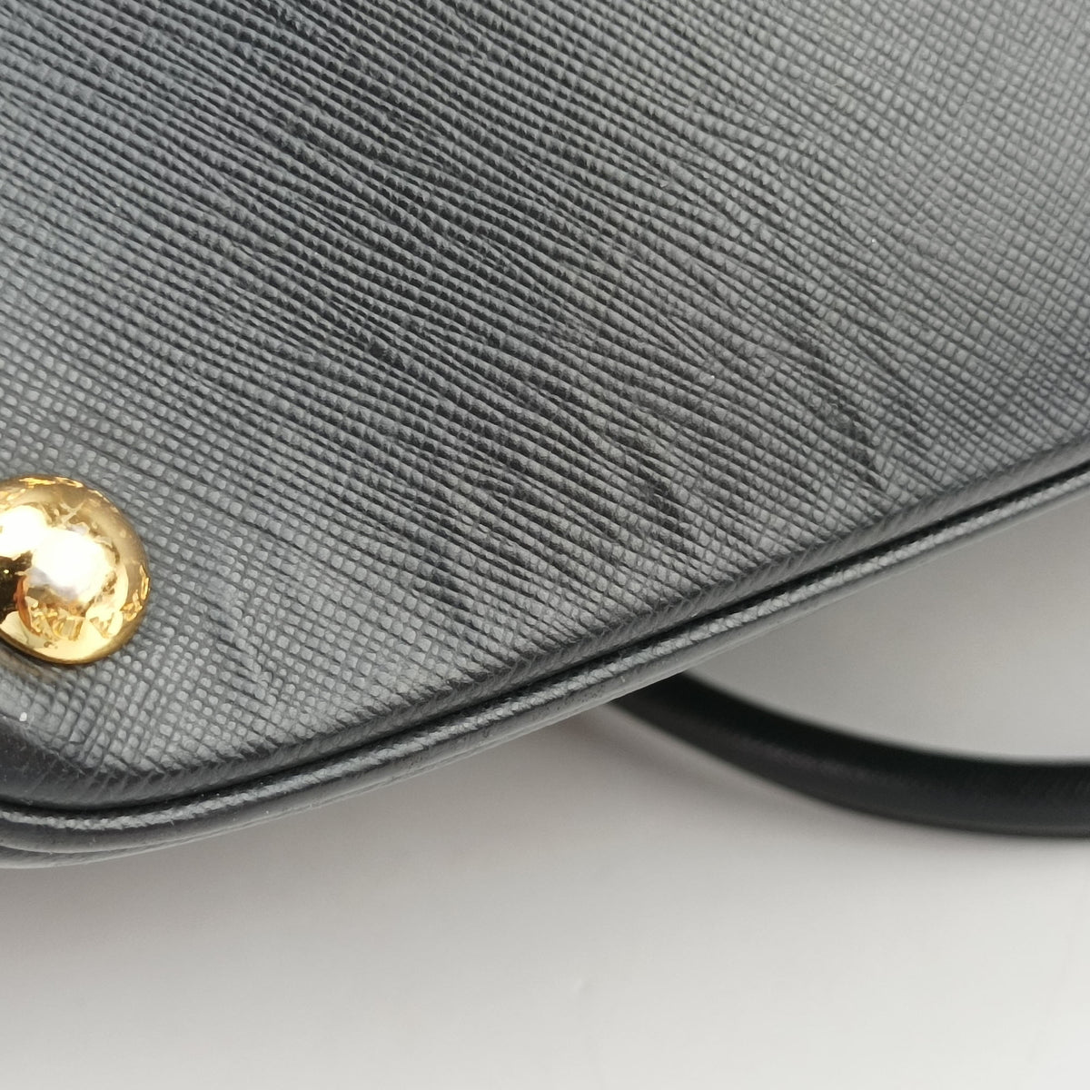 Secondhand Prada Galleria Black SAFFIANO Leather BN2274 shoulderbag | stylenewstar