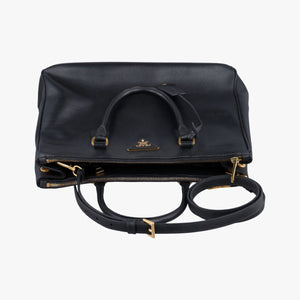 Secondhand Prada Galleria Black SAFFIANO Leather BN2274 shoulderbag | stylenewstar